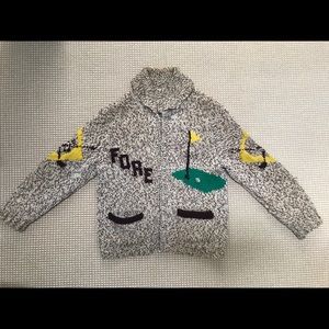 Men’s Vintage Cowichan Handknit Golf Sweater